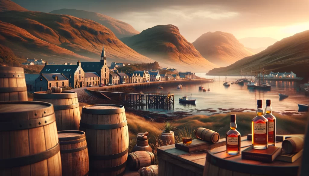 Het Schotse Campbeltown de whiskyregio